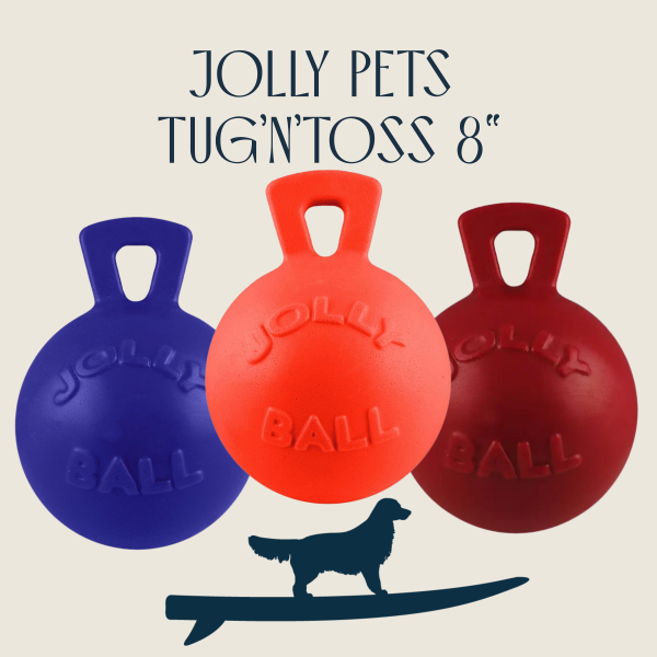 Jolly Pets Tug'n'Toss 8"