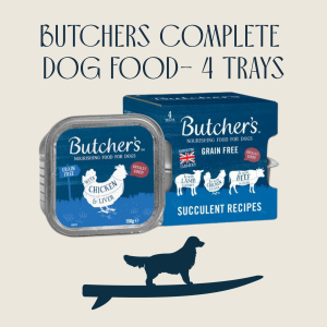 4 trays Butchers Dog Food