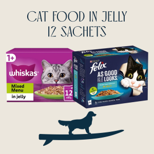 Wet Cat Food 12 sachets