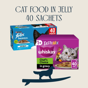 Wet Cat Food 40 sachets