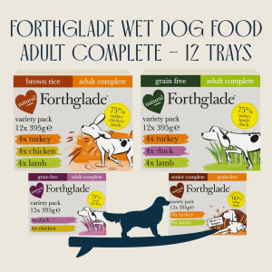 12 trays Forthglade Adult Dog Food
